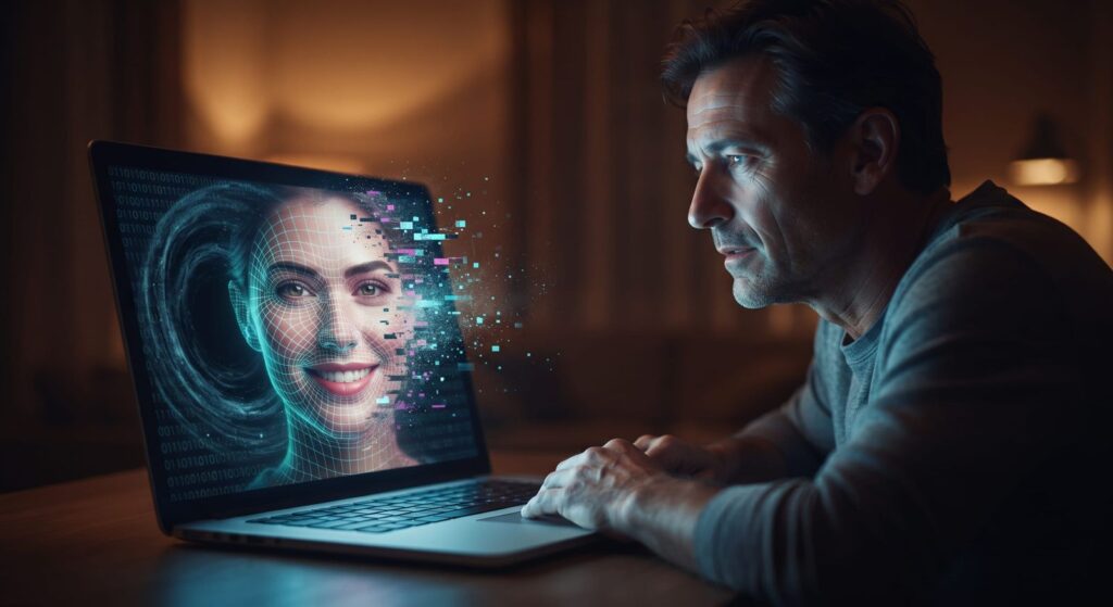 La nueva cara de las estafas románticas: videos y voces creados con IA