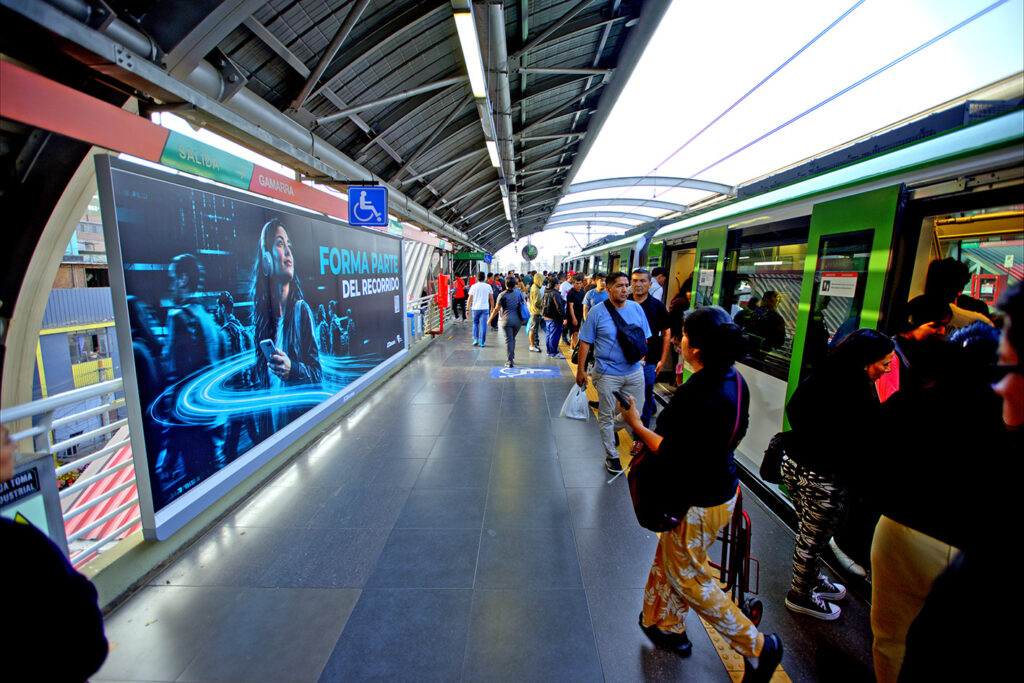 Metro de Lima: qué dice un nuevo estudio sobre la atención y la respuesta de los pasajeros a la publicidad